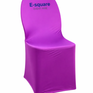 Adult Chair Covers Dark Purple