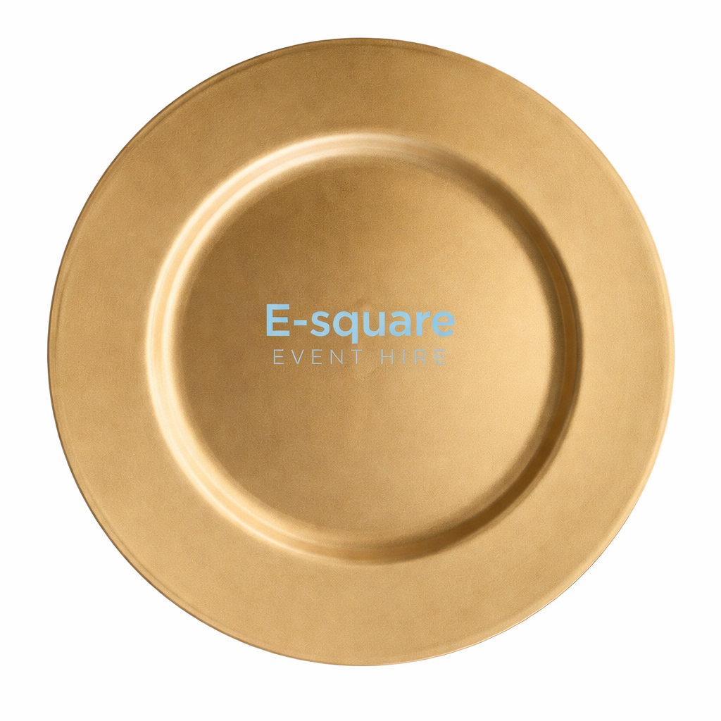 Gold Under Plate
