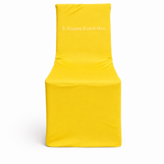 Kids Chair Cover Yellow