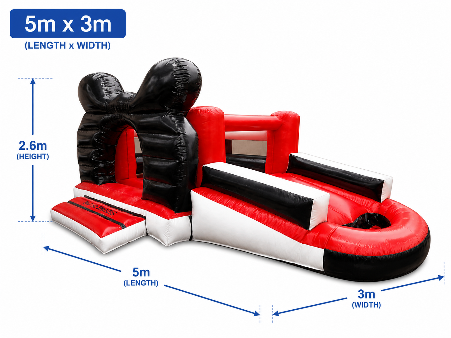 Minnie/Mickey Jumping Castle Hire (5mx4m) - Image 2