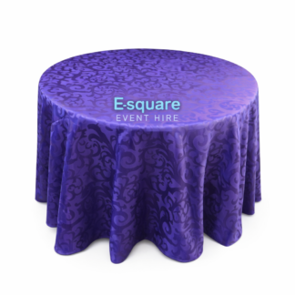 Round Tablecloth Purple