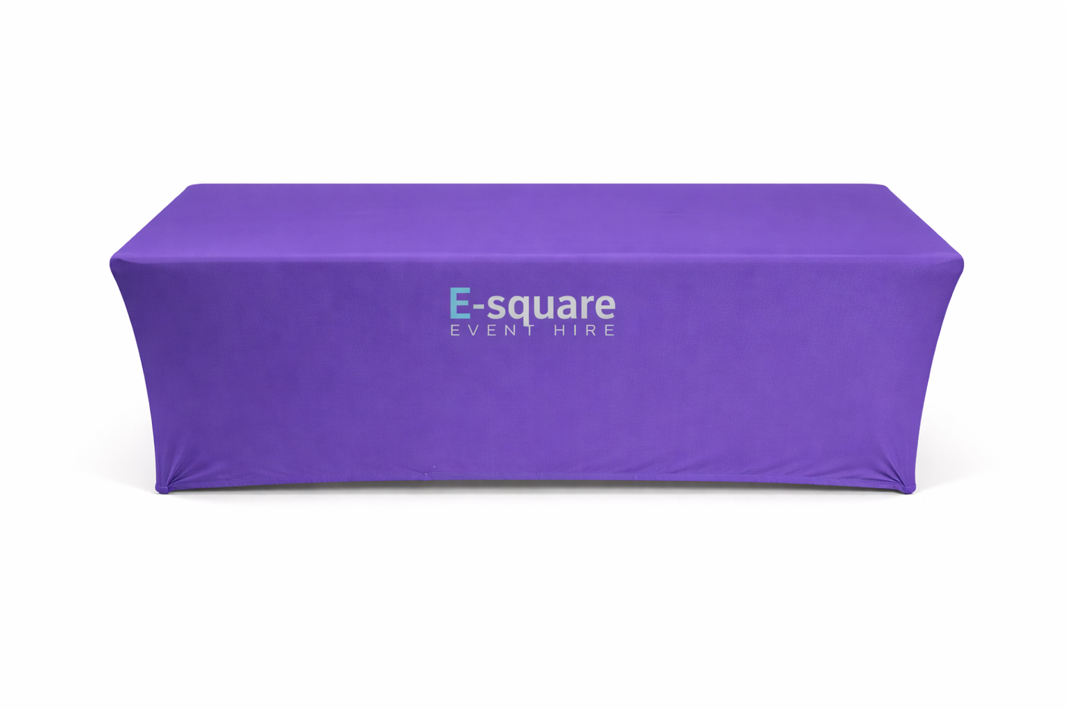 Kids Tablecloth Dark Purple (Stretch) (Hire)