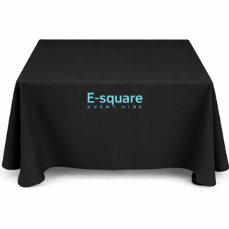 Kids Tablecloth Black (Hire)