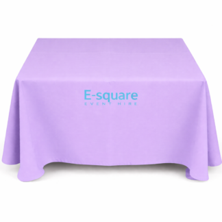 Kids Tablecloth Light Purple (Hire)