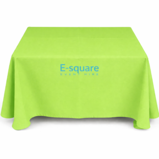 Kids Tablecloth Lime Green (Hire)