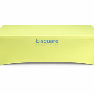 Kids Tablecloth Yellow Stretch (Hire)