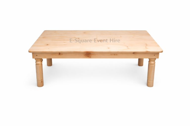 Wood Kids Table (Excluding Chairs) (Hire) - E-Square Party Hire