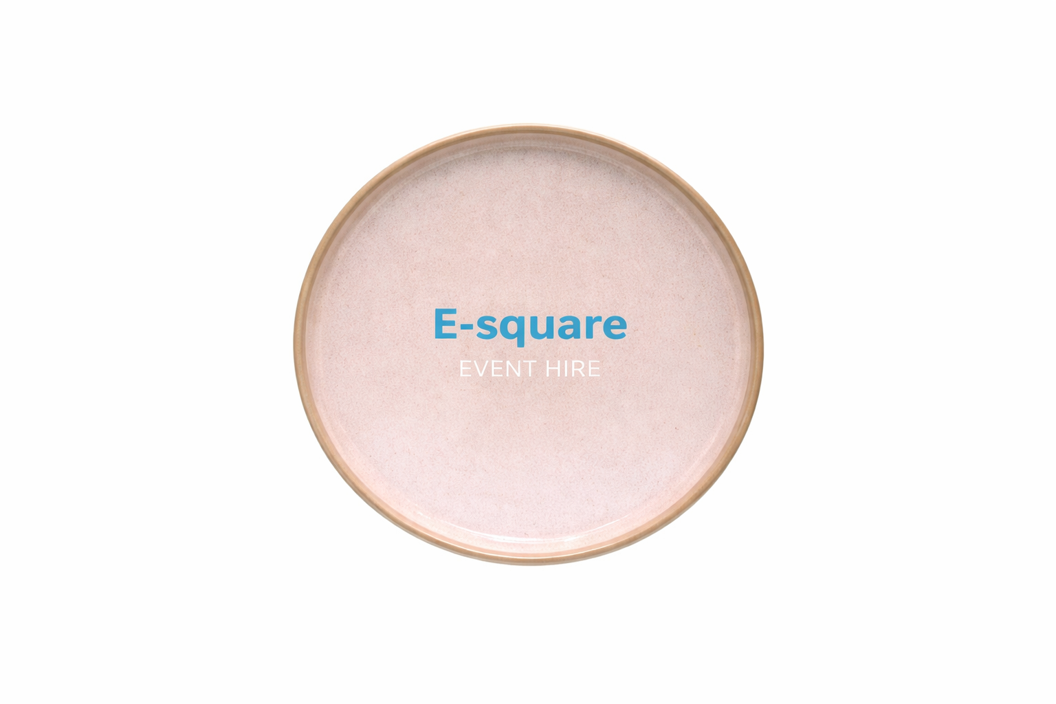 Side Plate - Pink And White
