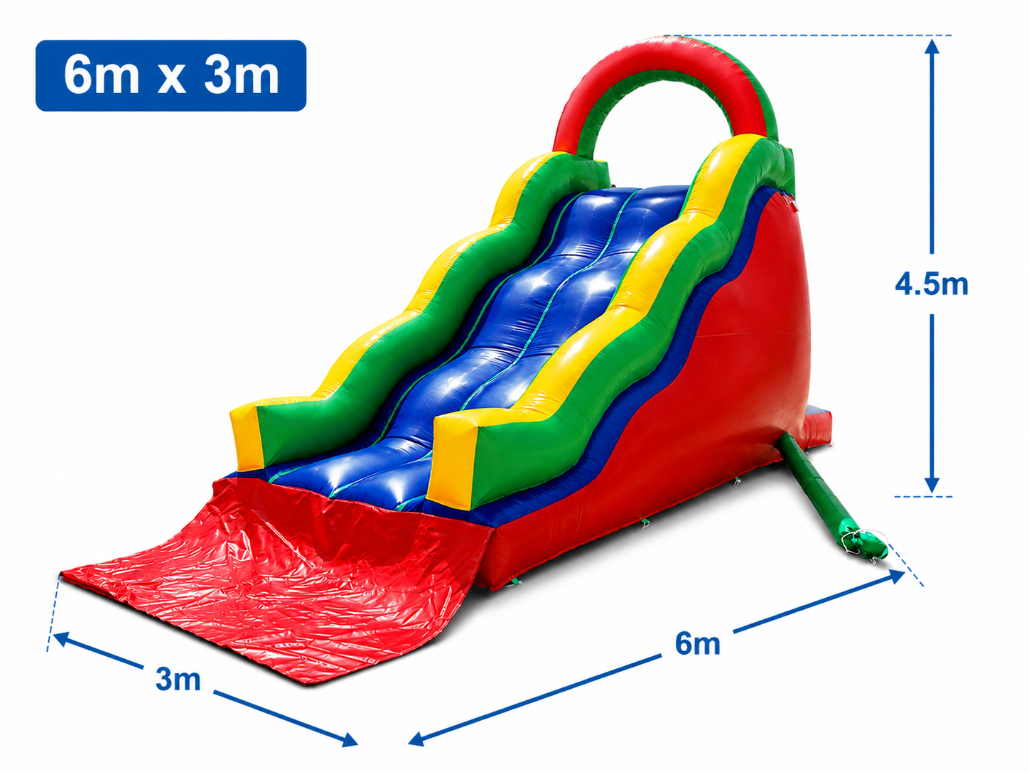 Wave Slide 6m Hire (6mx3m) - Image 3